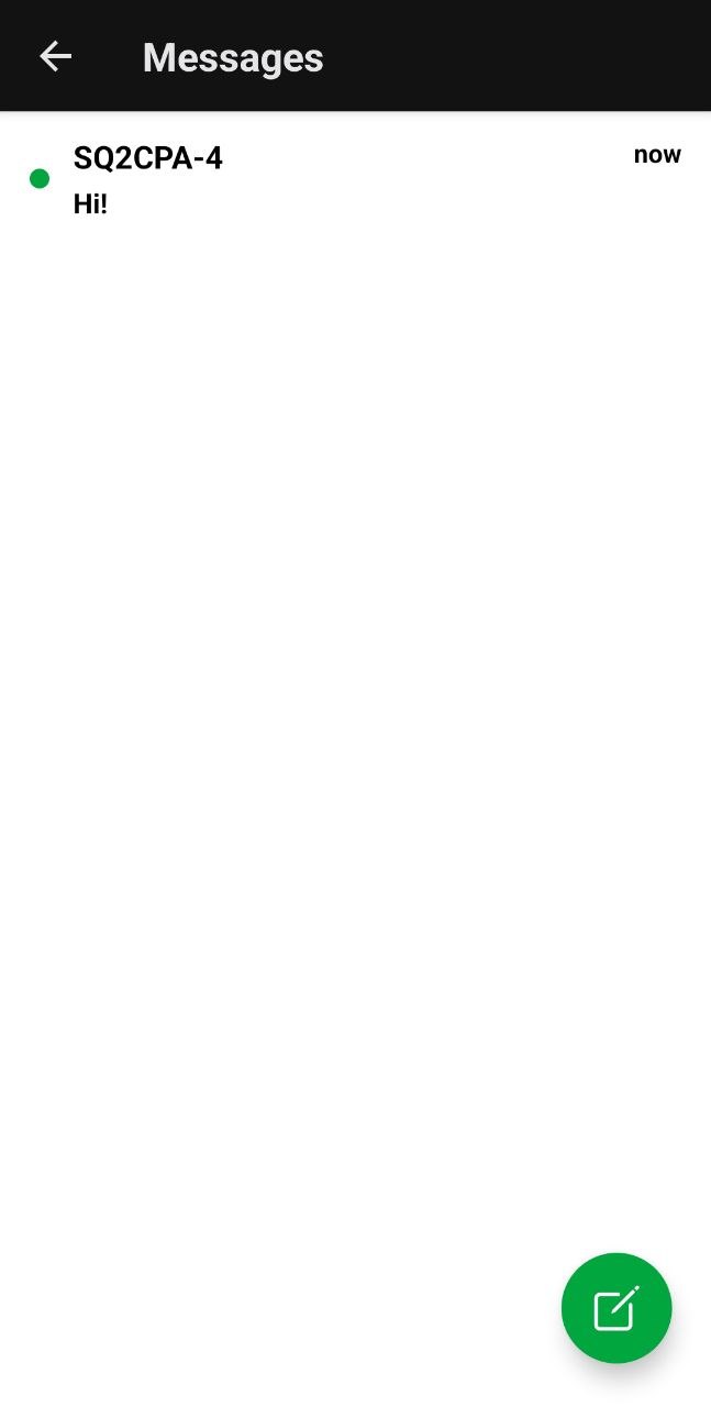 Conversation List Screen