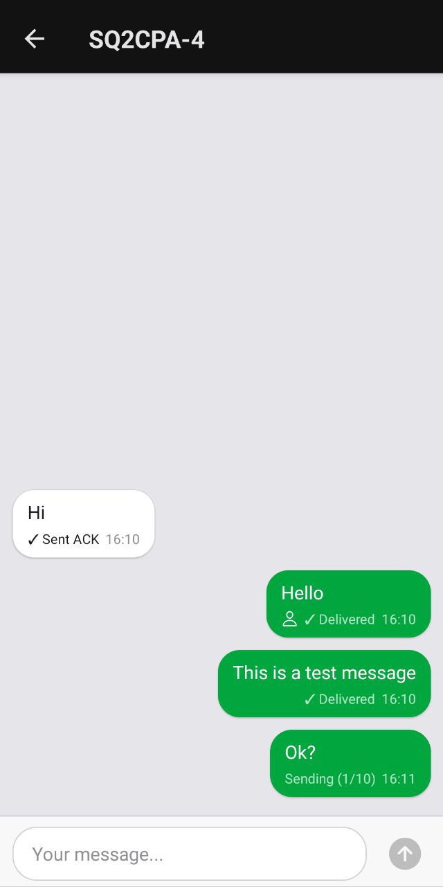 Conversation View Screen
