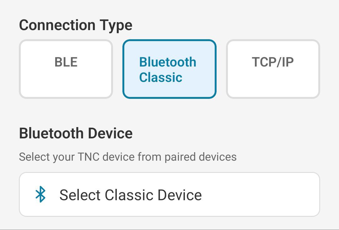 Bluetooth Classic Connection